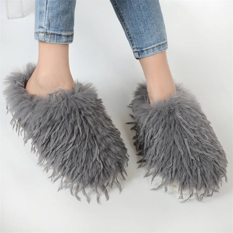 Winter Women's Slippers Fluffy - Women'S Shoes Clogs recension och pris
