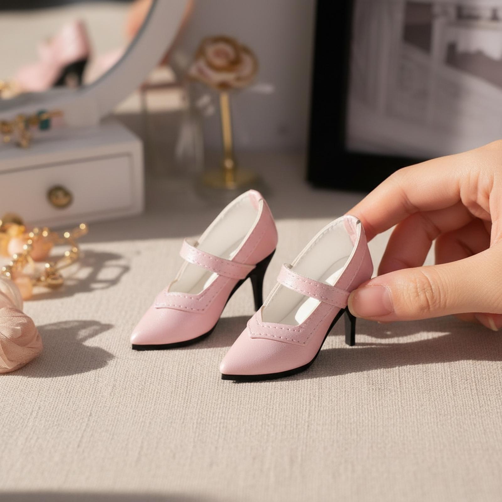Miniature Fashion Doll Heels P - Court Heel Pointed recension och pris