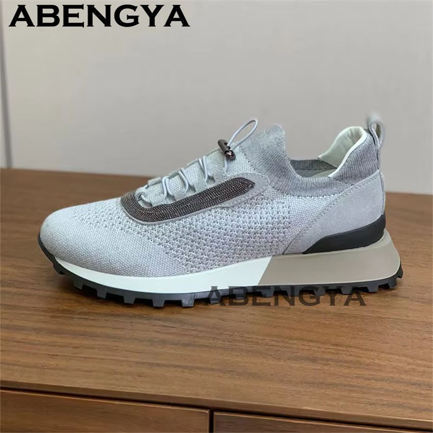 Women's New Knitted Lace Up Ca - Oxford Lace Up Women recension och pris