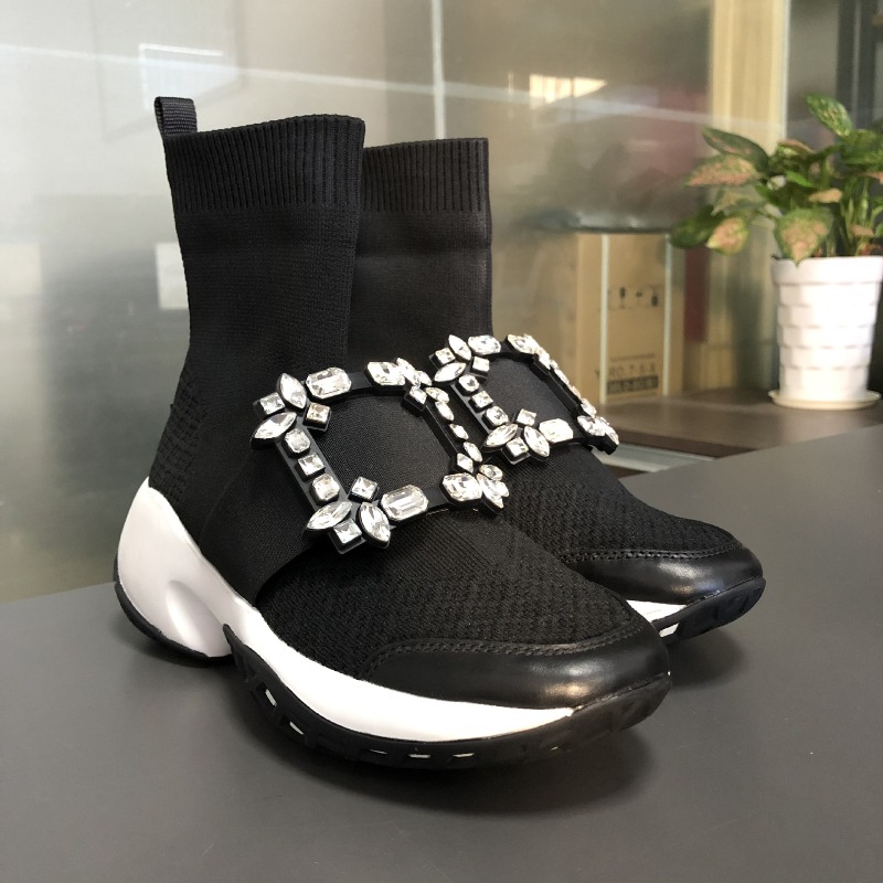 Fashion Designer Women's Shoes - Sock Boot Women recension och pris