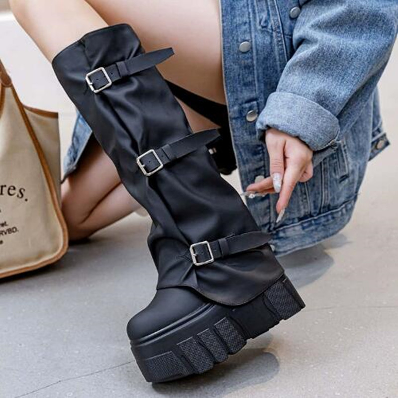 New 2026 Fashion Brand Autumn  - Knee High Boots Women recension och pris
