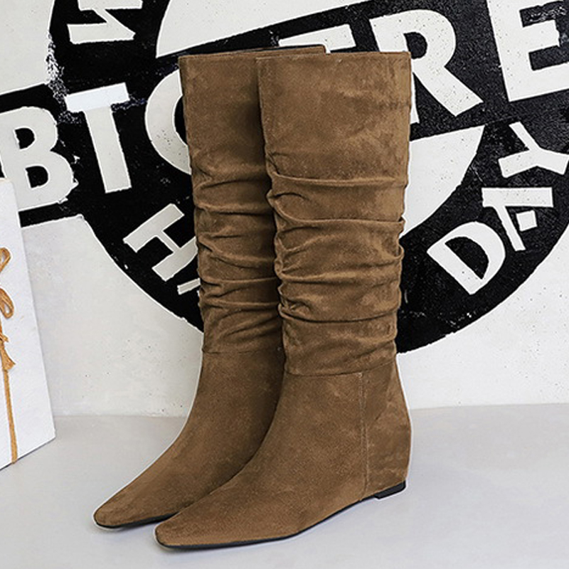 BIGTREE New Autumn Winter Desi - Knee High Boots Women recension och pris