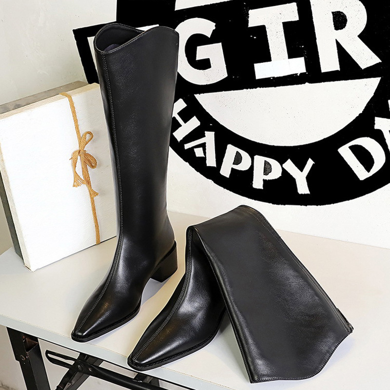 BIGTREE 2027 New Street Style  - Knee High Boots Women recension och pris